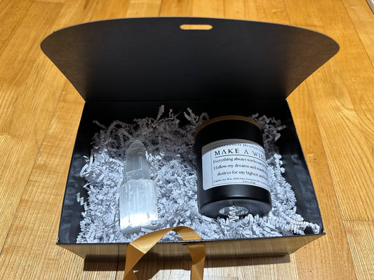 Selenite gift box